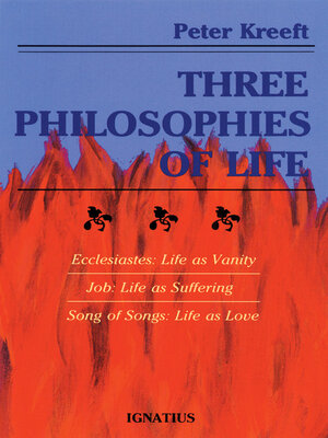 cover image of Three Philosophies of Life